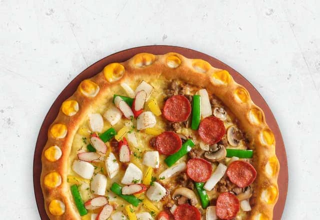 Cheese Crust Half & Half Pizza (Regular)